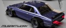 Very Peri Widebody Nissan Skyline GT-R Hakosuka rendering by musartwork