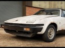 1980 Triumph TR8 convertible, one of the two "method build" examples, will be selling at no reserve at auction
