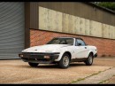 1980 Triumph TR8 convertible, one of the two "method build" examples, will be selling at no reserve at auction