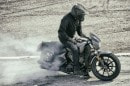 Victory Octane Does the World's Longest Motorcycle Burnout