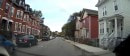 Dashcam footage of drive through rough neighborhood