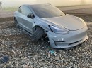 Tesla on FSD crashed at a railroad crossing
