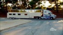 Vin Diesel's monster RV is called The Comfy Cabin, has 2 stories and a $1.1 million price tag
