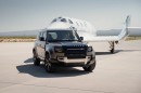 Land Rover supporting Virgin Galactic's fourth crewed mission