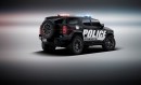 2024 GMC Hummer SUV Police Interceptor render by Aksyonov Nikita
