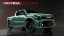 2025 Toyota Tacoma GR rendering by AutoYa