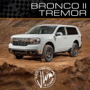 Ford Bronco II series renderings by jlord8