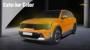 2024 Kia Sorento CGI facelift by Carbizzy & Digimods DESIGN