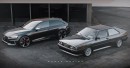 Audi RS 5 Quattro Avant Shooting Brake vs. Audi quattro render by sugardesign_1 on Instagram