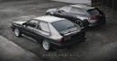 Audi RS 5 Quattro Avant Shooting Brake vs. Audi quattro render by sugardesign_1 on Instagram