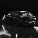 Brabus Porsche Taycan Cross Turismo rendering by timthespy