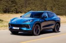 Chevy Corvette Crossover SUV rendering by automotive.diffusion