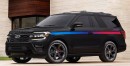 Ford Expedition Nite 3-Door SUV tribute rendering by jlord8