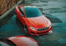 G82 BMW M4 Competition facelift (LCI) comes with M8 cues in rendering by sugardesign_1