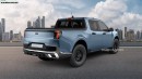 Ford Maverick EV CGI new generation by Digimods DESIGN