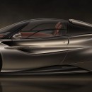 Pagani Utopia Nuovera redesign rendering by huydrawingcars