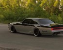 Plymouth Road Runner CGI modernization by rostislav_prokop for hotcars.official