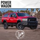 Ram 2500 Power Wagon SUV rendering by jlord8