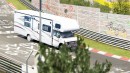Virtual RV Gets a V8 Transplant, Goes All Out at the Nürburgring