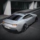 2024 Ford Mustang Sedan rendering by sugardesign_1