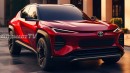 2025 Toyota Corolla Cross rendering by Q Cars & AutomagzTV