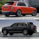 Rolls-Royce Cullinan CGI facelift by kelsonik for Kolesa