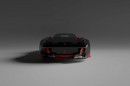 Vitesse AuDessus carbon fiber package for Ferrari F12tdf