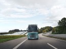 Volvo FH Electric on Green Truck Test route