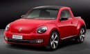 Volkswagen New Beetle pickup rendering