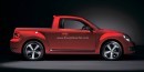 Volkswagen New Beetle pickup rendering