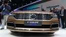 Volkswagen C Coupe GTE Concept Live Photos from Auto Shanghai 2015