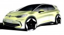 The refreshed Volkswagen ID.3 will look like this, but the German automaker calls that a new generation