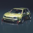Volkswagen Golf "Aero Athlete" rendering