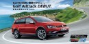 Volkswagen Golf Alltrack Launched in Japan with 1.8 TSI Engine