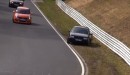 VW Golf Nurburgring crash