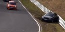 VW Golf Nurburgring crash