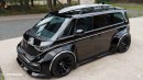 Volkswagen ID. Buzz slammed widebody Surf Van by rob3rtdesign