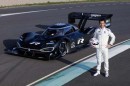 Romain Dumas and the I.D. R racer
