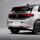 Volkswagen ID.3 R rendering by KDesign AG