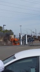 Volkswagen ID.4 bursts into flames while charging