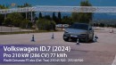 Volkswagen ID.7 2024 - Maniobra de esquiva (moose test) y eslalon | km77.com