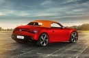 Volkswagen ID.R electric sports car rendering by Kleber Silva