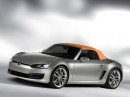 Volkswagen ID.R electric sports car rendering by Kleber Silva