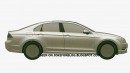 Volkswagen NMC Four-Door Coupe Production Patent Images
