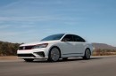 Volkswagen Passat GT Concept Has 280 HP VR6 Engine and Red Stripes