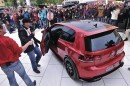 VW GTI Excessive Concept rear-side view