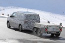Volkswagen T7 Multivan/Transporter Spied Testing in the Snow