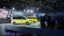 Yellow VW Campervan