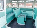 1963 Volkswagen Type 2 23-window Microbus with 1967 Eriba Puck camper