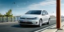 Volkswagen e-Golf Front Profile